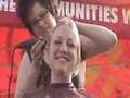 Chaya Katrensky's Head Shave