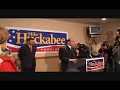 Bob Vander Plaats reports in, a supporter talks about the Governor...and part of the Governor's speech from Pella, Iowa