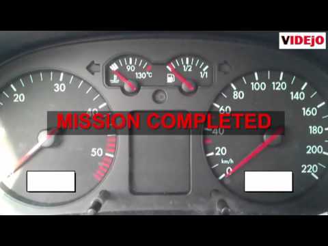 how to get rid of service light on vw golf