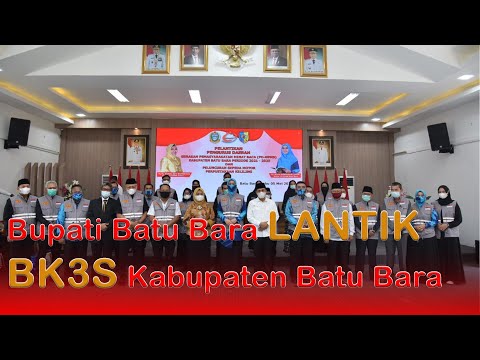 Bupati Batu Bara Lantik BK3S Kabupaten Batu Bara