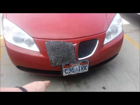 Redneck Vehicle Grill Repair for a Pontiac G6