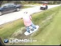 Redneck Ditch Skiing