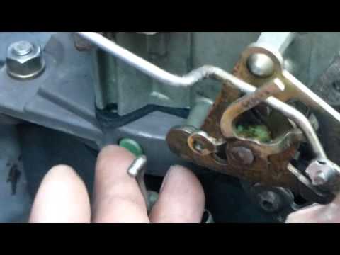 how to set a quadrajet carburetor