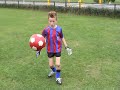 Eerste fase balletje hooghouden Eerste fase balletje hooghouden