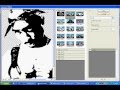 How To make Stencil with photoshop part 2 [ 2Pac ]