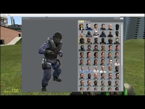 how to change gmod skin