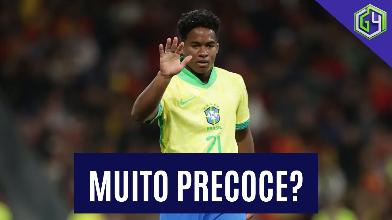 ENDRICK NÃO VAI PARA A COPA DO MUNDO? G4 DISCUTE AO VIVO | SELEÇÃO BRASILEI