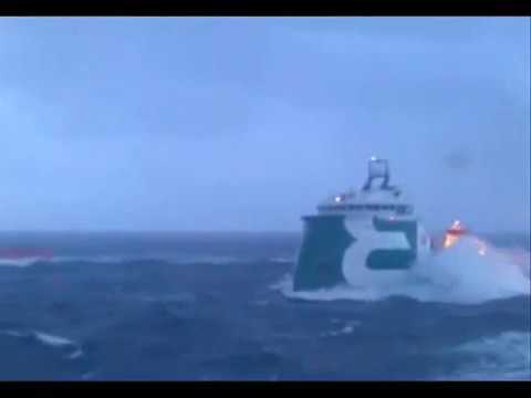 Bourbon Orca passing Skandi ...