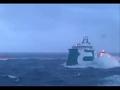Bourbon Orca passing Skandi Caledonia and Havila Faith