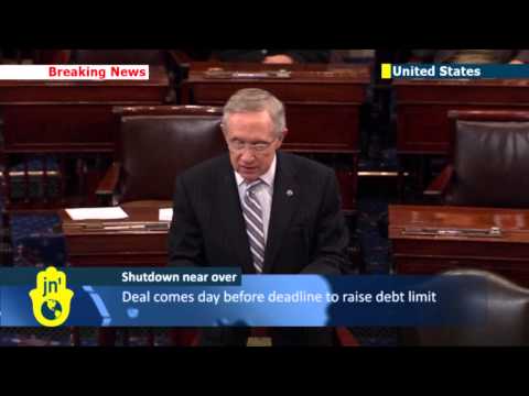 Federal Government - U.S. Senate Democratic leader Harry Reid and Senate Republican leader Mitch McConnell announced a bipartisan deal on Wednesday (October 16) to raise the U.S....