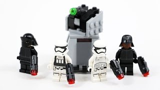 LEGO Star Wars First Order Battle Pack (Timelapse & Review) - Set 75132