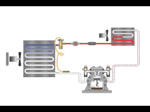 Refrigeration Cycle Video Animation