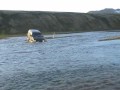 Islande - Franchissement de gué