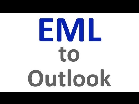 how to open eml file
