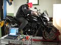 la bancata della mia Z750 da Bosco Racing