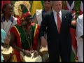 President Bush Shakin his Groove Thang