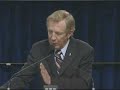 NDP Saskatchewan leader, Lorne Calvert addresses Convention