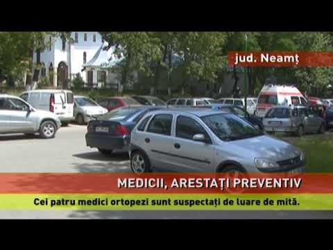 Patru medici de la spitalul din Piatra-Neamț, arestați preventiv