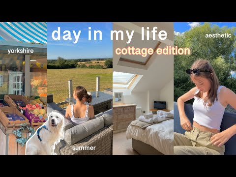 day in my life in a cottage | morning & night routine