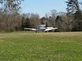 Beechcraft Bonanza A36 N76AC Takeoff on grass strip
