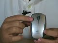VideoYug - Logitech V400 Orange Cordless Laser Mouse