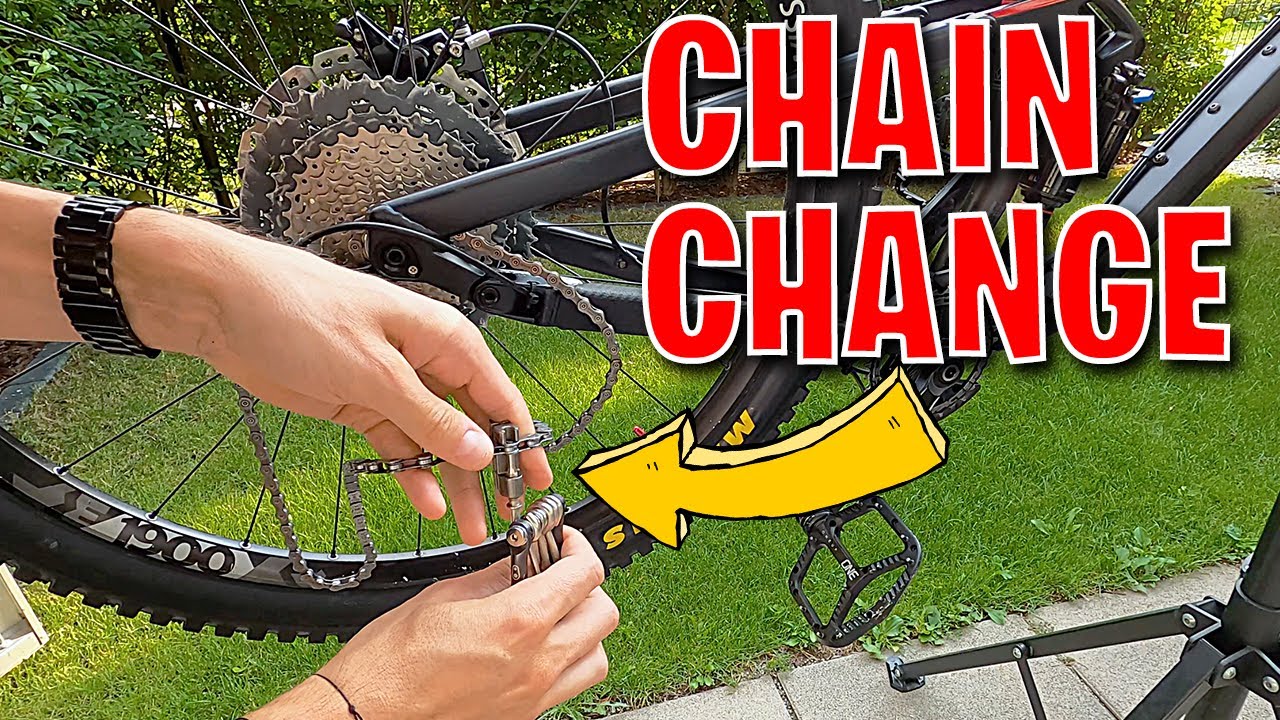 How To Replace A Mountain Bike Chain | Service TUTORIAL step-by-step 🛠️