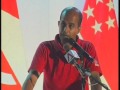 SDP's Vincent Wijeysingha at Holland-Bukit Timah GRC rally, 2 May
