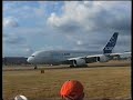 A380 TakeOff Blast A380 TakeOff Blast