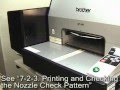Brother GT-541 Printhead Cleaning Procedure