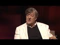 Stephen Fry quotes Oscar Wilde on what it is to be an artist