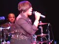 footage of the live cd recording.  lejuene thompson and algeron singing 