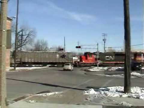 Trains Around Freeport IL, Dec 9th 2006