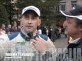 I PROTAGONISTI ALL'ARRIVO DI PIAZZA CAVOUR