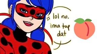 Ladybug taps Adriens ass (Miraculous Ladybug Comic