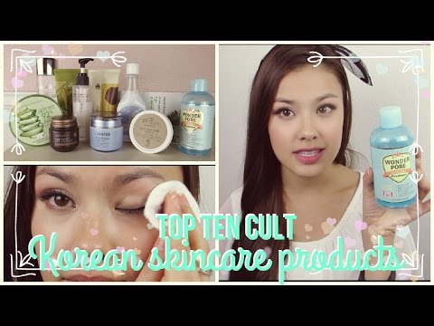 Top 10 Best Korean Cult / Must Have Skincare Product Favorites