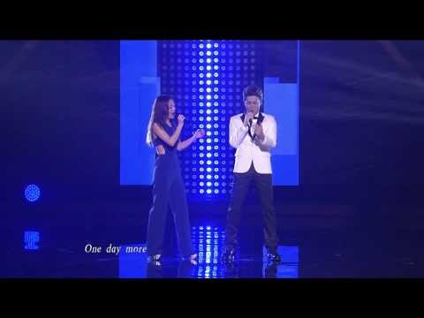 吳克羣&張韶涵《One day more》HD 全能星戰總決賽