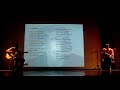 apresenta��o dos alunos do 3�m�dio-a no sarau liter�rio do col�gio santa maria, 2008.