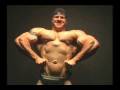 Bodybuilder Joe McRee posing Nov. 18, 2008