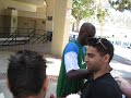 patrick vieira inter milan player at ucla in los angeles training camp for their america tour 2009
