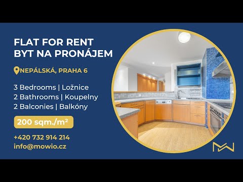 Video Prostorný zařízený byt 4+kk se dvěma balkóny a parkovacím stáním v Praze 6 – Vokovice