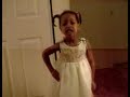 Nia singing Can't Hide Love by Earth Wind and Fire at age 4