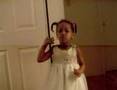 Nia singing Can't Hide Love by Earth Wind and Fire at age 4