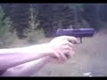 side shot of me shooting my P30 in slow motion :) Sorry for the shitty quality...