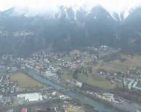 Anflug Innsbruck 6 Februar 2008