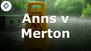 Anns v Merton  Case Summary