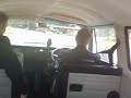 Travelling in a fried-out kombi Travelling in a fried-out kombi