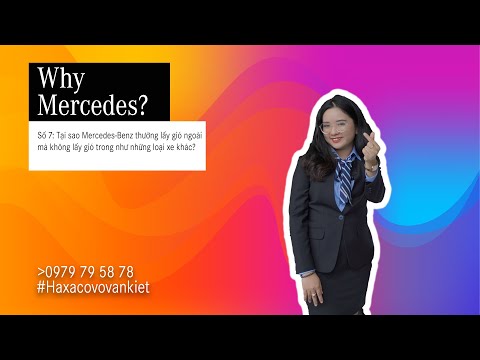 Why Mercedes - Số 7: Khác biệt từ cách lấy gió trên hệ thống điều hoà của Mercedes-Benz