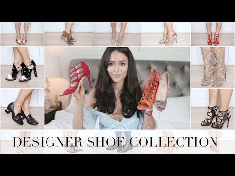 MY DESIGNER SHOE COLLECTION | Chanel, Gucci, Valentino, Aquazzura