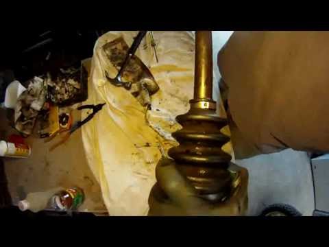 How to repair worn cv joints – Subaru Legacy 4wd (including how to pop the outer cv off the shaft