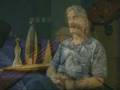 David J Beede playing octave dulcimer, gourd banjo NAF